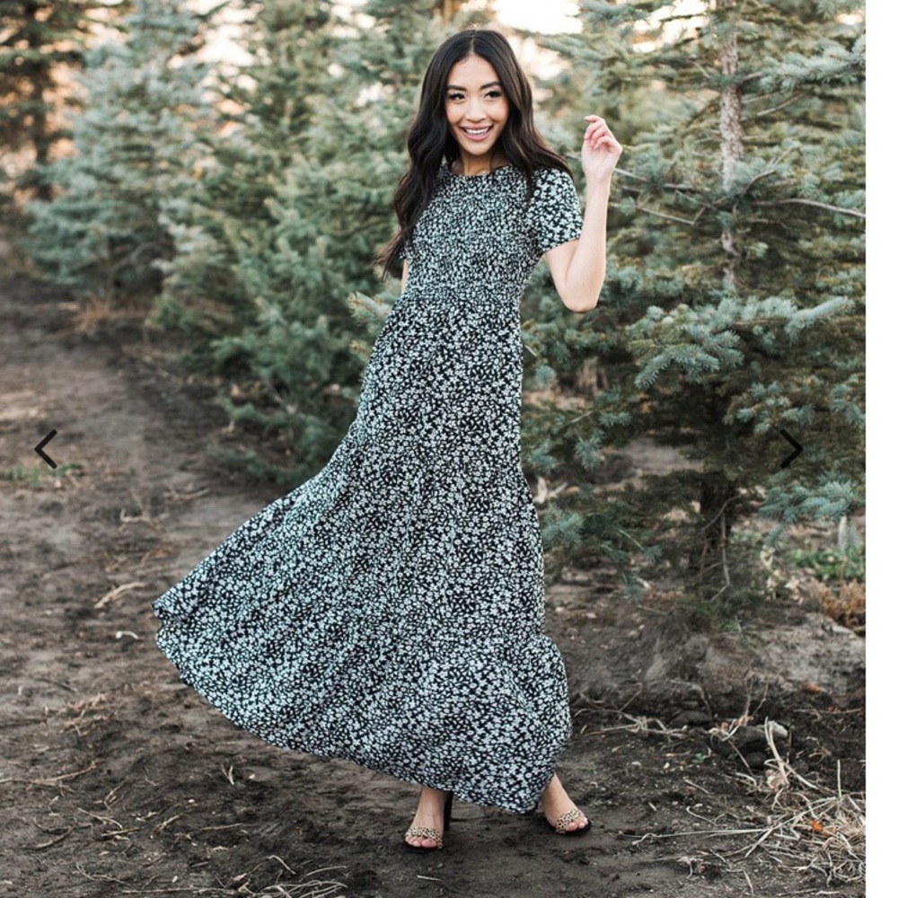 NWT floral maxi dress